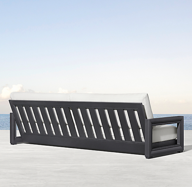 Metal furniture black aluminum furniture outdoor 100 2